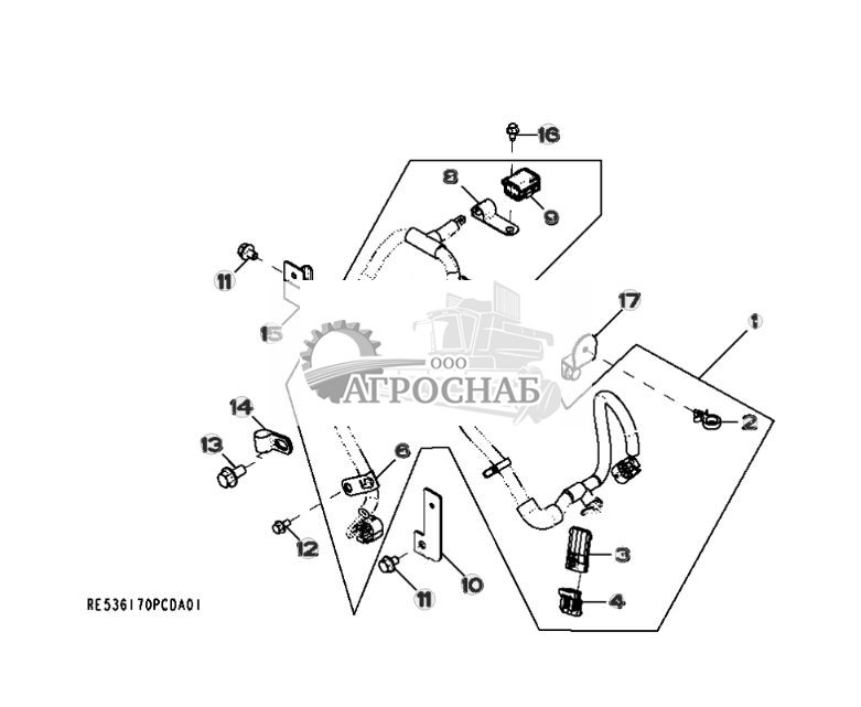 8408 Жгут проводки двигателя - ST634 29.jpg
